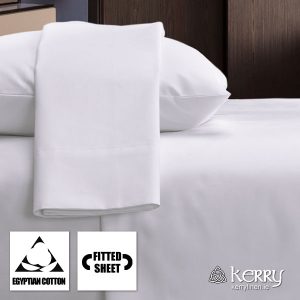 Egyptian Cotton Fitted Sheets - Bedding and Bed Linen Ireland - KerryLinen P01