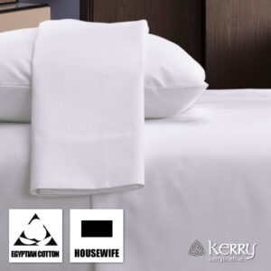 Egyptian Cotton Pillowcase, Housewife - Bedding and Bed Linen Ireland - KerryLinen P01