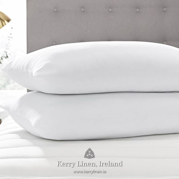 Super Bounce Pillows, Pair - Bedding and Bed Linen, Kerry Linen, Ireland.