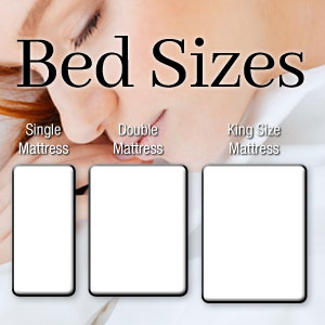 Bed Sheet Sizes - Standard Bed & Sheet Sizes in Ireland & the UK