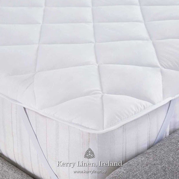 Microfibre Mattress Protector - Bedding and Bed Linen, Kerry Linen, Ireland.