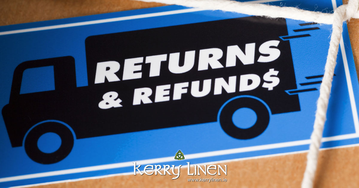 Refunds and Returns Policy - Kerry Linen