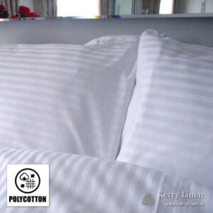 Satin Stripe Duvet Cover Set - Bedding and Bed Linen Ireland - KerryLinen P01