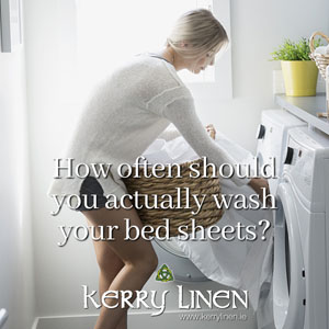 How often should you actually wash your bed sheets?  Article from RTE.ie